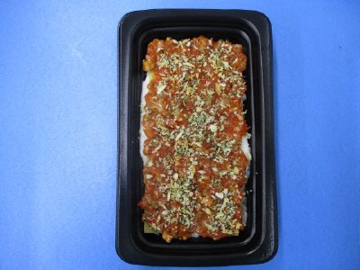 自家製ミートソースのラザニア