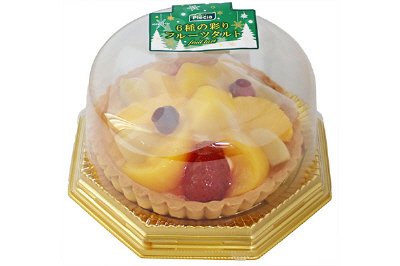 ６種の彩りフルーツタルト