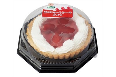 苺のショートケーキタルト