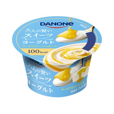 ダノン　大人の賢いスイーツヨーグルト チーズフロマージュ＆ハニー