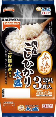 ふくもち食感　国産こしひかり大盛３食（２５０ｇ）