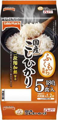 ふくもち食感　国産こしひかり５食