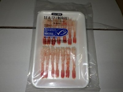 MSC甘えび（刺身用）