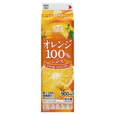 ビバタイム　オレンジ100%ジュース