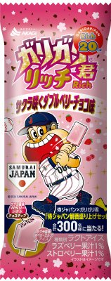 ガリガリ君リッチサクラ咲くダブルベリーチョコ味