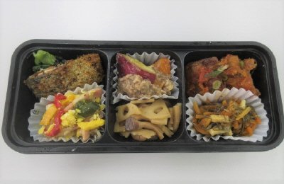 あじのパン粉焼き・トマト油淋鶏