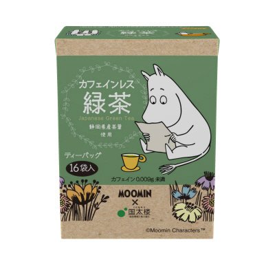 ムーミン　カフェインレス緑茶