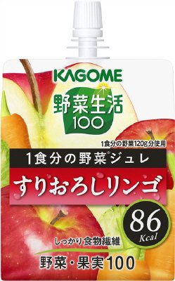 野菜生活１００　１食分の野菜ジュレすりおろしリンゴ