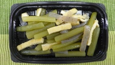 ふきと油揚げの煮物