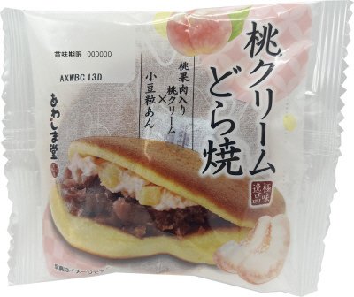 極味逸品　桃クリームどら焼