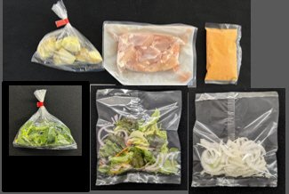 彩りサラダとクリーミートマトソースのチキンソテー