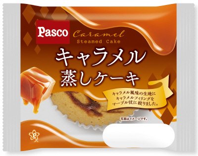 キャラメル蒸しケーキ