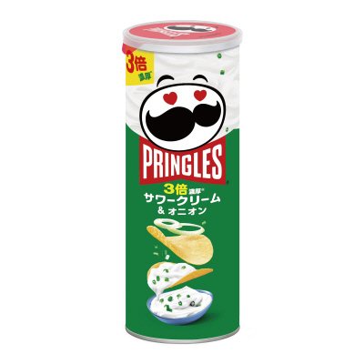 プリングルズ　３倍濃厚サワークリーム＆オニオン