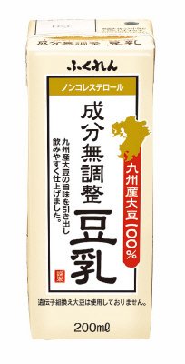 九州産大豆成分無調整豆乳