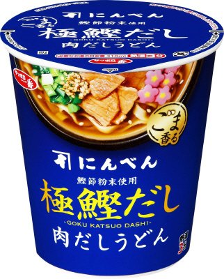 サッポロ一番　にんべん　ごま香る極鰹だし　肉だしうどん