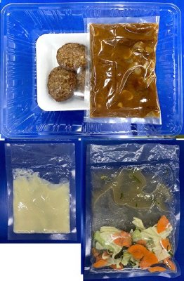 ハンバーグドリア　３人前