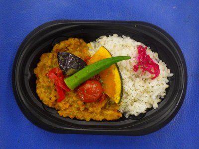 ５種野菜のキーマカレー