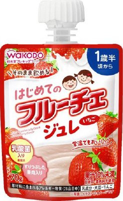 はじめてのフルーチェジュレ　いちご