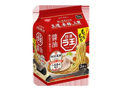 日清ラ王　醤油　３食パック