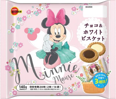 ディズニー／チョコ＆ホワイトビスケットＥ