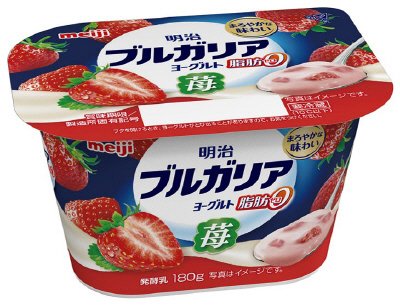明治ブルガリアヨーグルト脂肪０苺