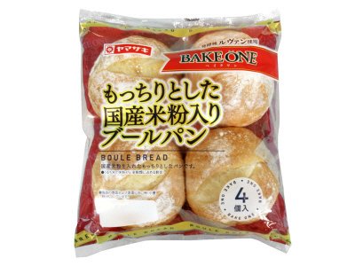もっちりとした国産米粉入りブールパンＢＡＫＥＯＮＥ