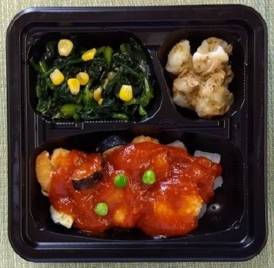 甘辛ソースのえびチリセット