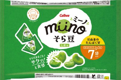 ｍｉｉｎｏそら豆しお味三角パック