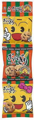 ３連おにぎりせんべい