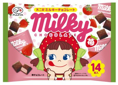 ミルキーチョコレート（苺）袋