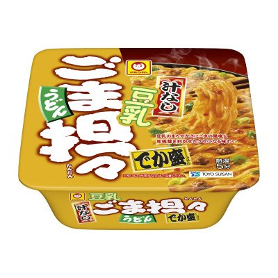 汁なし豆乳ごま担々うどん　でか盛