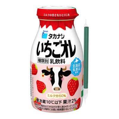 タカナシいちごオレ ２００ｍｌ