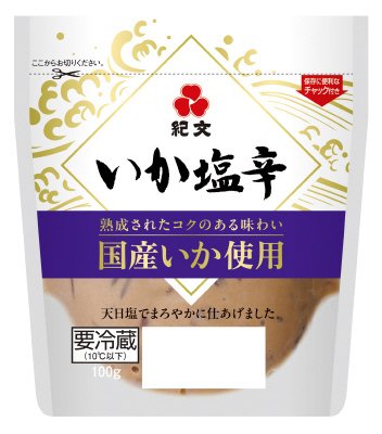 国産いか使用　いか塩辛