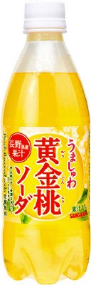 うましゅわ黄金桃ソーダ