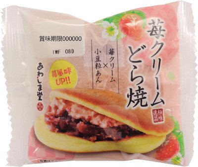 極味逸品　苺クリームどら焼
