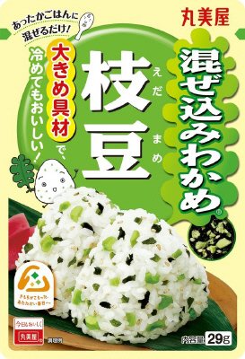 混ぜ込みわかめ　枝豆