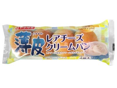 薄皮レアチーズクリームパン（４）