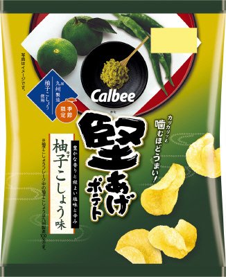 堅あげポテト柚子こしょう味