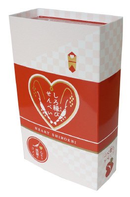 Rハートしろえびせんべい