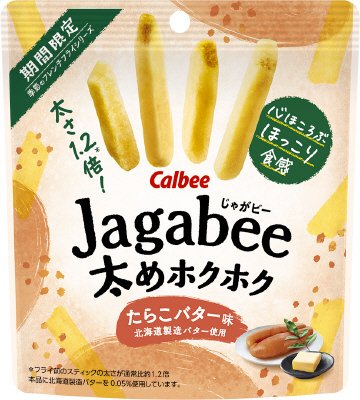 Ｊａｇａｂｅｅ太めホクホクたらこバター味