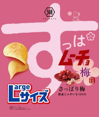 すっぱムーチョチップスさっぱり梅