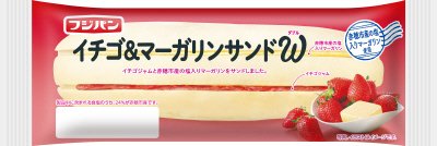イチゴ＆マーガリンサンドＷ