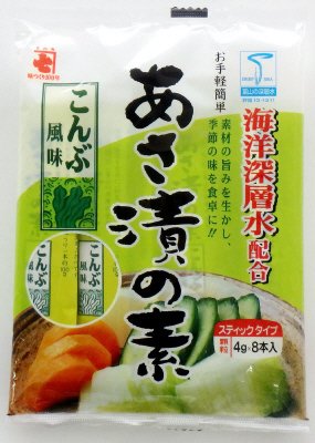 あさ漬の素　こんぶ風味