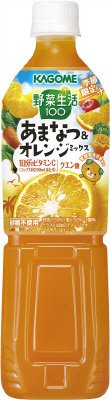 野菜生活１００あまなつ＆オレンジミックス　７２０ｍｌ／１５