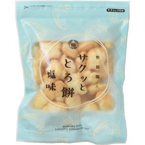 サクッと　とろ餅　塩味
