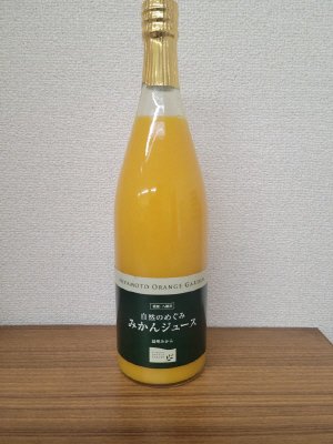 自然のめぐみみかんジュース