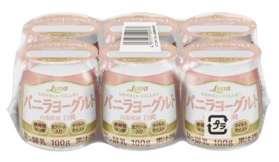 バニラヨーグルト　山梨県産　白桃