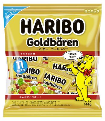 ハリボー　ミニゴールドベア　１４４ｇ