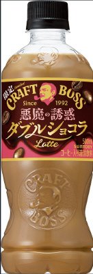 サントリーコーヒー　クラフトボス　悪魔の誘惑ダブルショコララテ　５００ｍｌペット