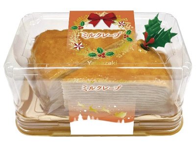 クリスマス　ミルクレープ